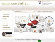 Tablet Screenshot of maisonporcelaine.com